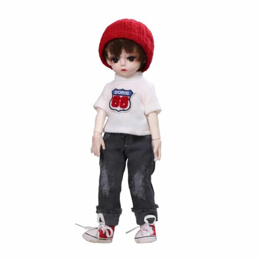 Set of 2 Dolls for Funphix Sets-11.8 Inches with Movable Joints - Image 5