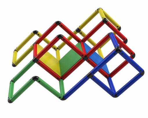 Funphix "Classic" 316 Piece Construction Toy Set - Building Play-Structures for Indoors & Outdoors - Fun & Educational Learning Toys for Ages 2 to 12 - Image 5