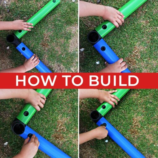 Funphix "Jumbo" 467 Piece Construction Toy Set - Building Play-Structures for Indoors & Outdoors - Fun & Educational Learning Toys for Ages 2 to 12 - Image 7