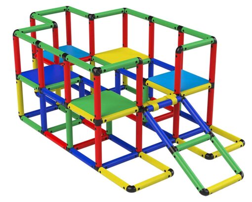 Funphix "Jumbo" 467 Piece Construction Toy Set - Building Play-Structures for Indoors & Outdoors - Fun & Educational Learning Toys for Ages 2 to 12 - Image 5