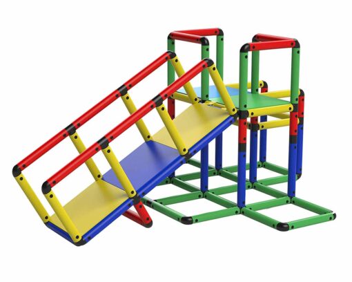 Funphix "Jumbo" 467 Piece Construction Toy Set - Building Play-Structures for Indoors & Outdoors - Fun & Educational Learning Toys for Ages 2 to 12 - Image 4