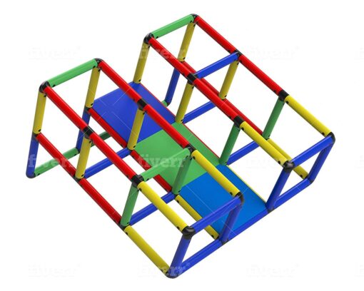 Funphix "Classic" 316 Piece Construction Toy Set - Building Play-Structures for Indoors & Outdoors - Fun & Educational Learning Toys for Ages 2 to 12 - Image 3