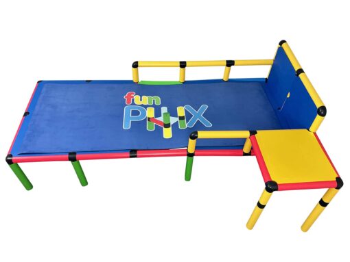 Funphix Fun Mattress for Funphix Bed Structures | 7.5' x 2.85' Large Soft Playmat - Image 5