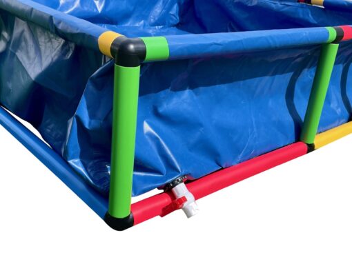 Funphix Build 'n' Splash Buildable Swimming Pool - Outdoor Building Toy Pool, Ball Pit, Sandpit - Connects with Other Funphix Sets - Image 2