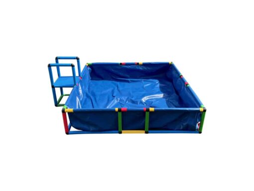 Funphix Build 'n' Splash Buildable Swimming Pool - Outdoor Building Toy Pool, Ball Pit, Sandpit - Connects with Other Funphix Sets - Image 3