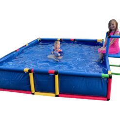 Funphix Build 'n' Splash Buildable Swimming Pool - Outdoor Building Toy Pool, Ball Pit, Sandpit - Connects with Other Funphix Sets