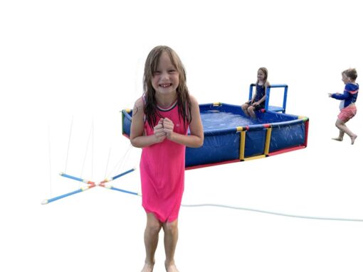 Funphix Build 'n' Splash Buildable Swimming Pool - Outdoor Building Toy Pool, Ball Pit, Sandpit - Connects with Other Funphix Sets - Image 7