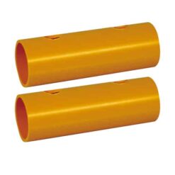 5.8" Yellow Tubes X2
