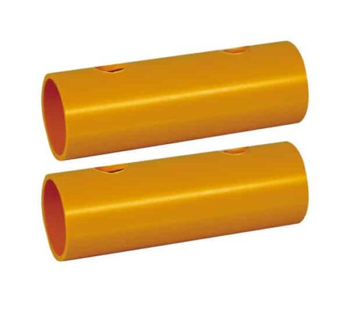 5.8" Yellow Tubes X2