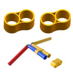 Funphix Parts and Building Set Add-ons - Duplex Connector X2