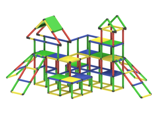Mega 4-Story Playhouse Fun Set for Children 5yrs and Up | Indoor and  Outdoor Playsets & Slides - Image 3