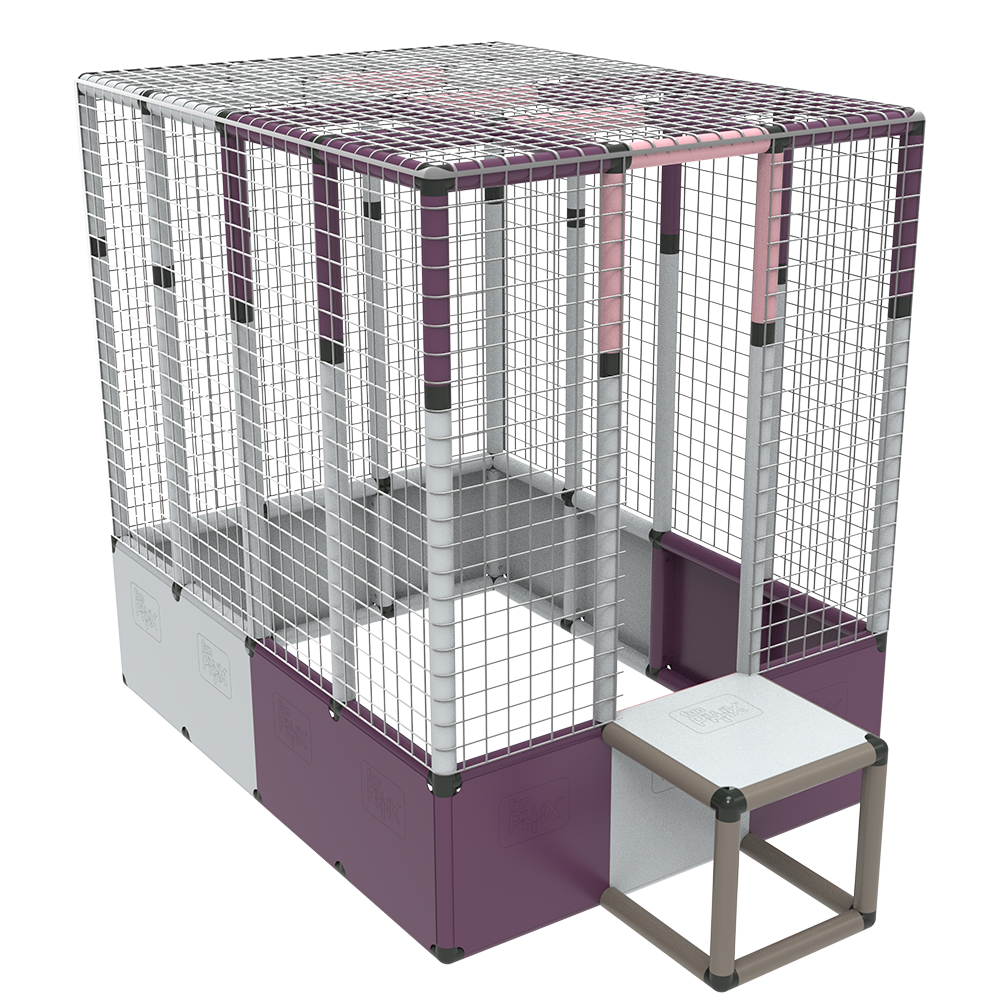 Funphix Large Ball Pits for Toddlers I Dive in Ball Pit Building Toy with Net, Bungee Cords, Tubes & Connectors I Indoor - Image 4