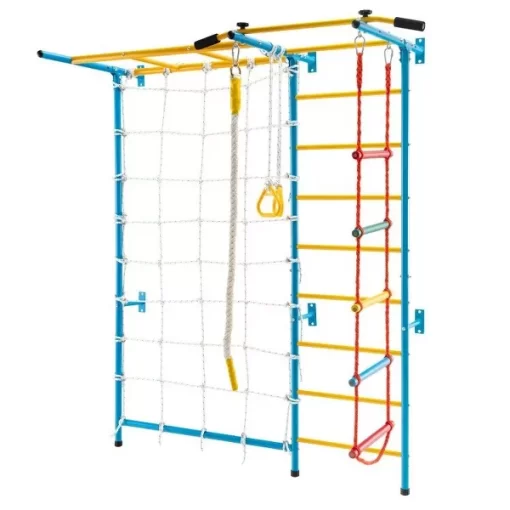 Funphix 7 In 1 Swedish Ladder Wall Gym Set - Large - Image 2