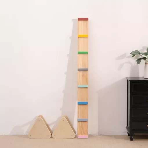 Funphix Wooden 2 in 1 Seesaw and Balance Beam - Image 2