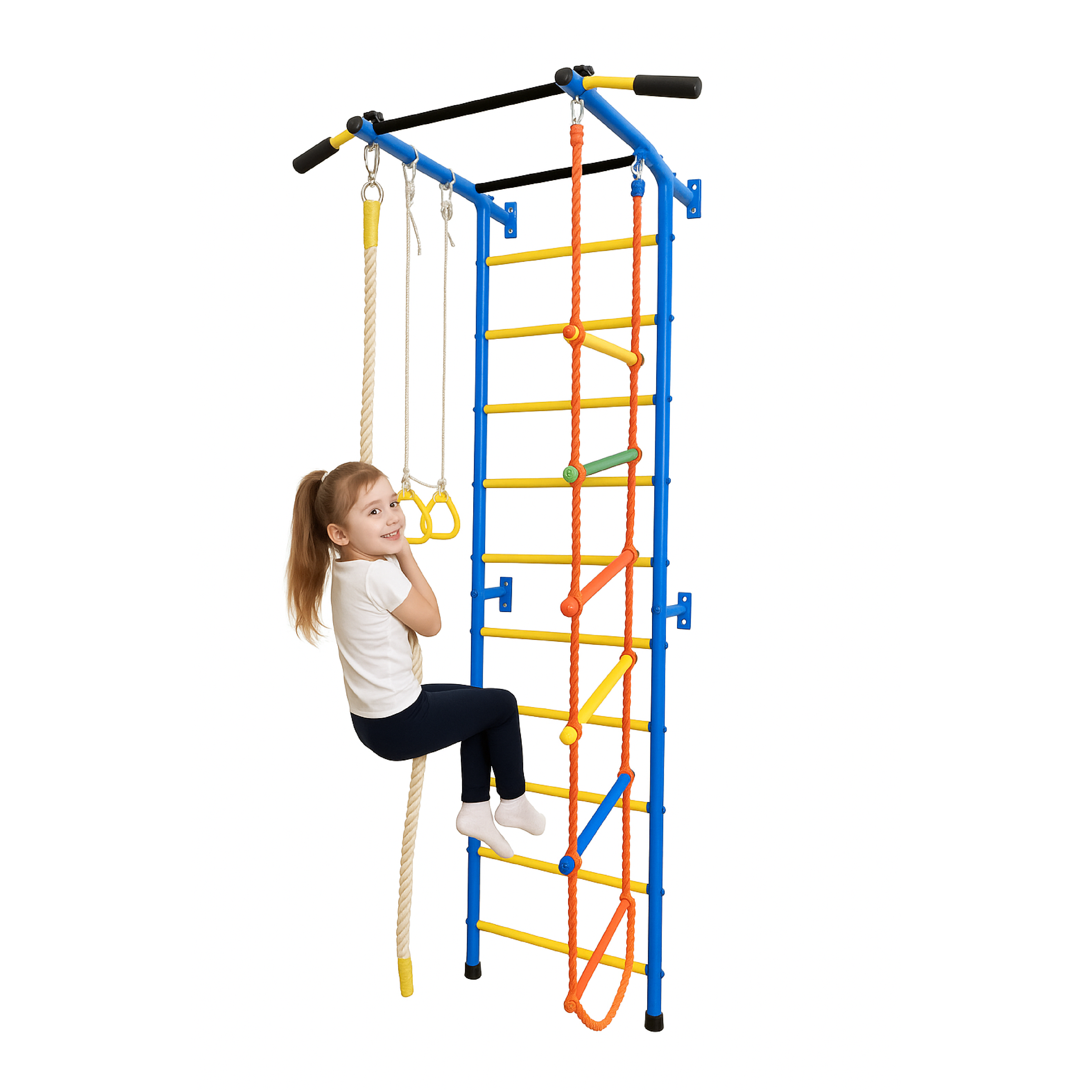 Funphix 5 In 1 Swedish Ladder Wall Gym Set