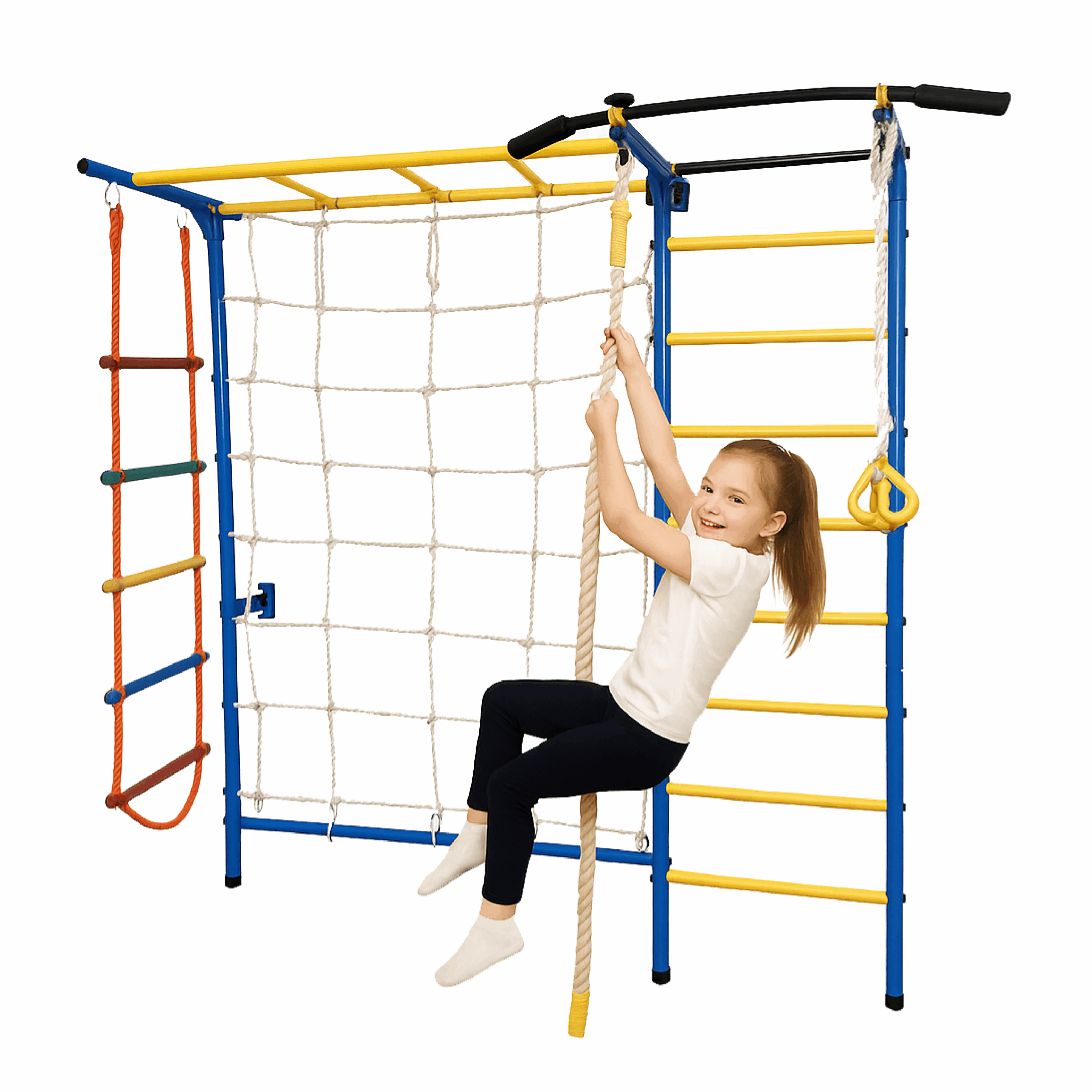Funphix 7 In 1 Swedish Ladder Wall Gym Set - Large