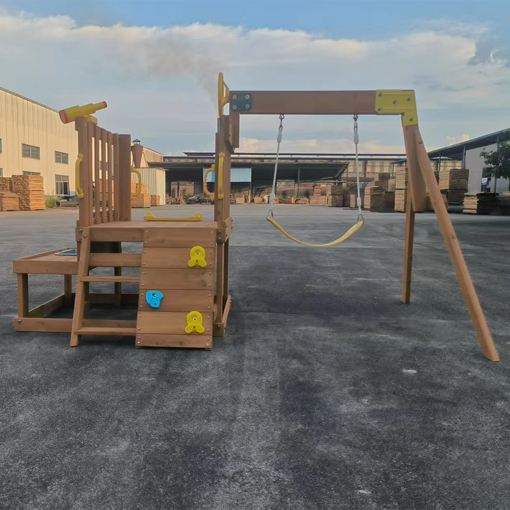 Funphix Kids Playhouse with Slide, Swing and Water Play Box - Image 9