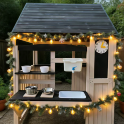 Funphix Playhouse Kitchen with Water Sink & Garden Planters