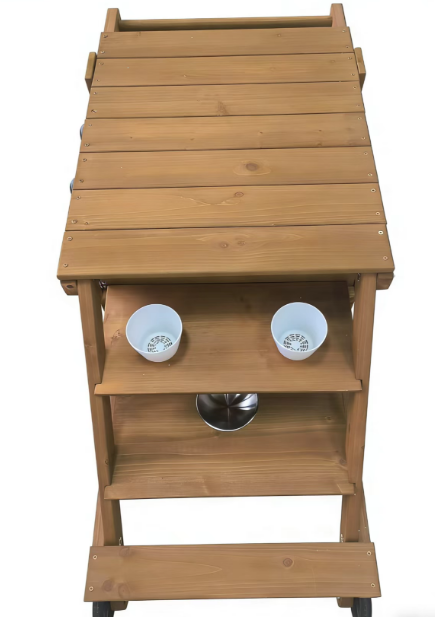 Funphix Mud Kitchen On Wheels for Kids - Image 8