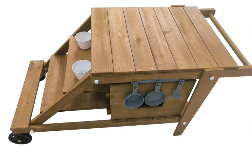 Funphix Mud Kitchen On Wheels for Kids - Image 10